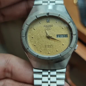vintage Seiko golden dial