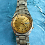 Seiko Automatic Golden Dial