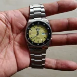 Vintage lume railway dial Seiko 5 Automatic