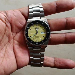 Vintage lume railway dial Seiko 5 Automatic