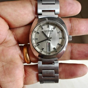 vintage unique Citizen automatic watch