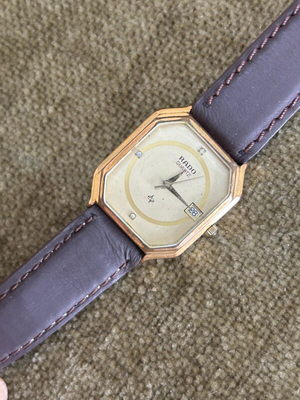 Vintage Rado Quartz Tank