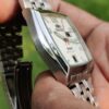 Ultra rare Orient Tri-Star automatic with split window Day-Date - Image 6
