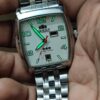 Ultra rare Orient Tri-Star automatic with split window Day-Date - Image 3