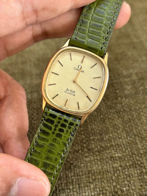 lovely Men’s Omega Quartz Deville Push series , ref 1910132 , Roll gold