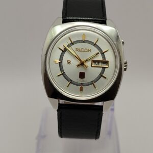 Vintage Ricoh 21 jewels automatic watch white