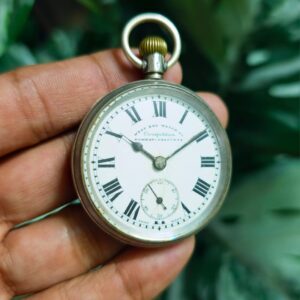 Rare Sterling Silver West End Competition pocket watch