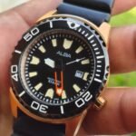 Alba Diver’s Quartz Watch black