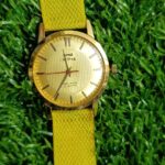 HMT Sona Golden dial with nato strap