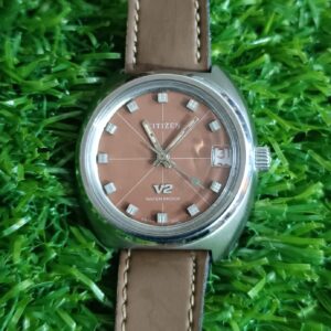 Vintage Citizen V2 brown Size 39mm including crown