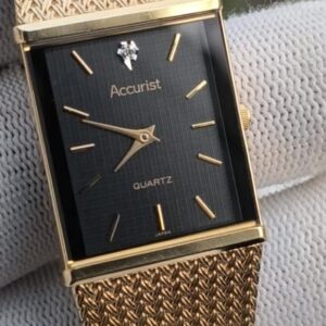 vintage accurist quartz watch