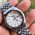 Seiko automatic skeleton watch