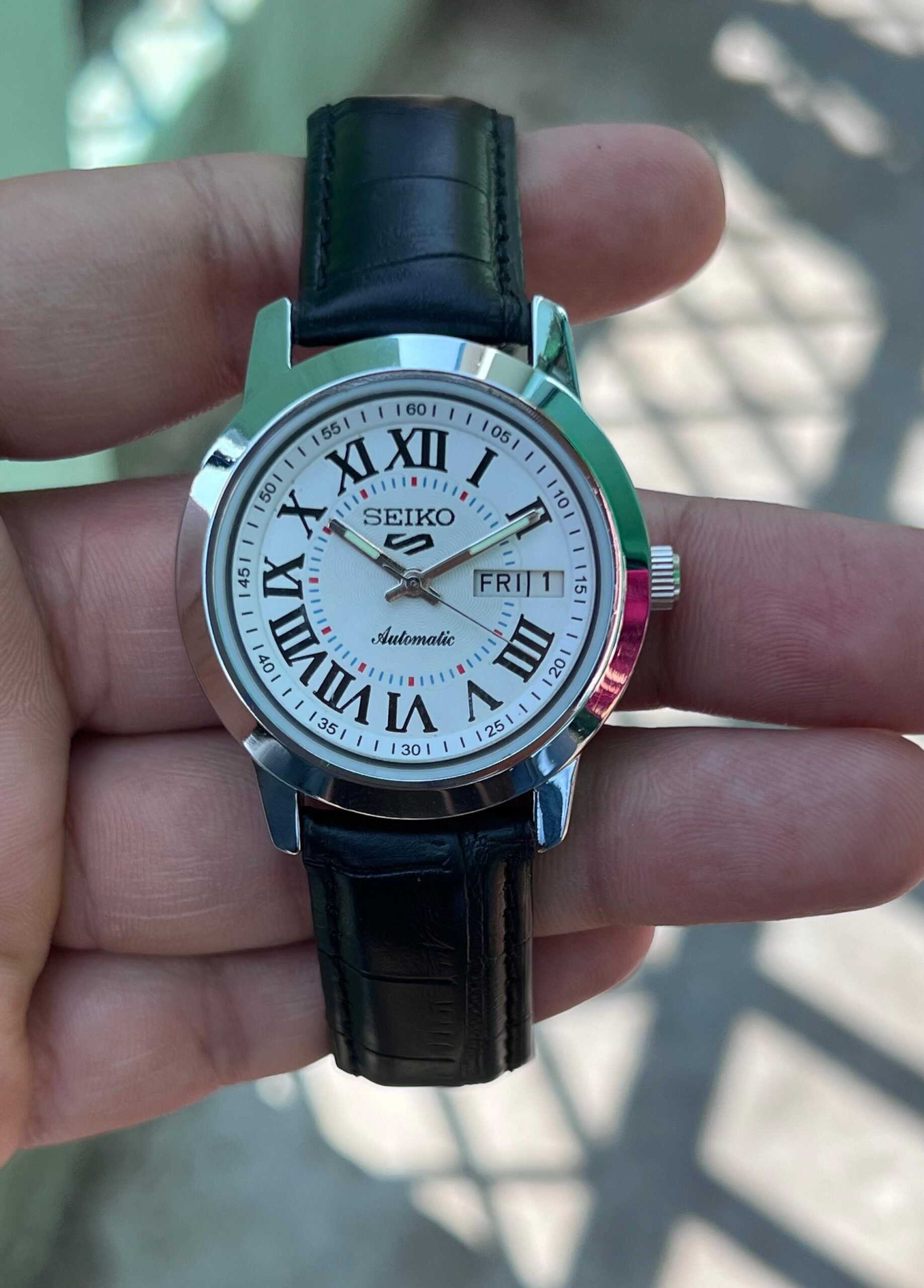 Modified Seiko 5 Automatic – Roman Dial Edition