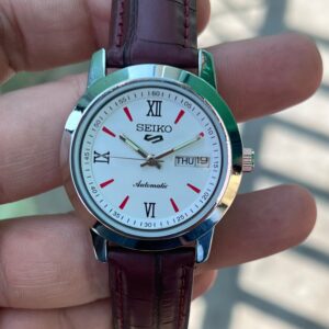Modified Seiko 5 Automatic Classic white