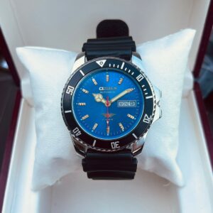 Modified Citizen automatic diver build blue