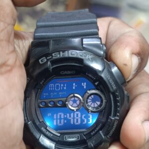 Casio G-Shock Blue display