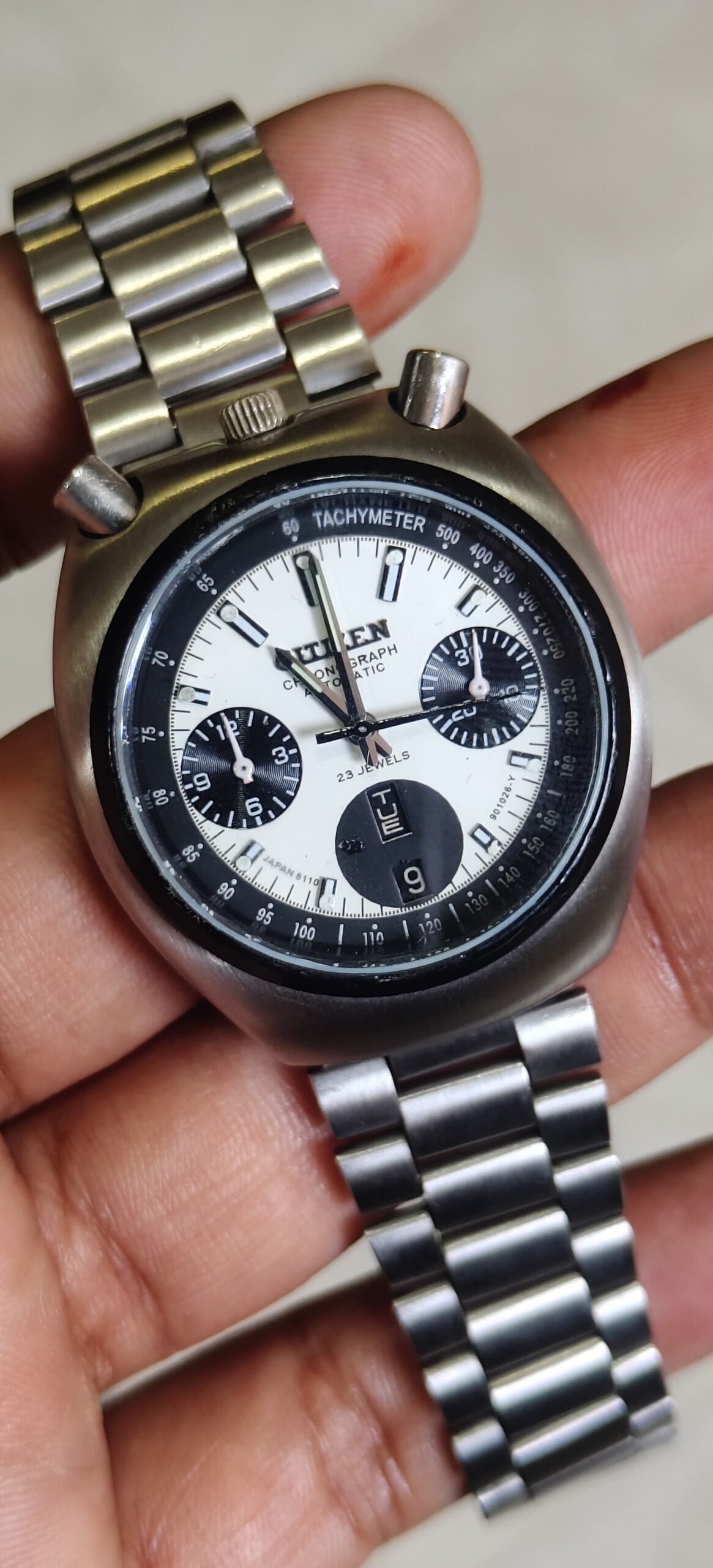 CITIZEN BULLHEAD CHRONOGRAPH AKA PANDA MODEL - Image 5