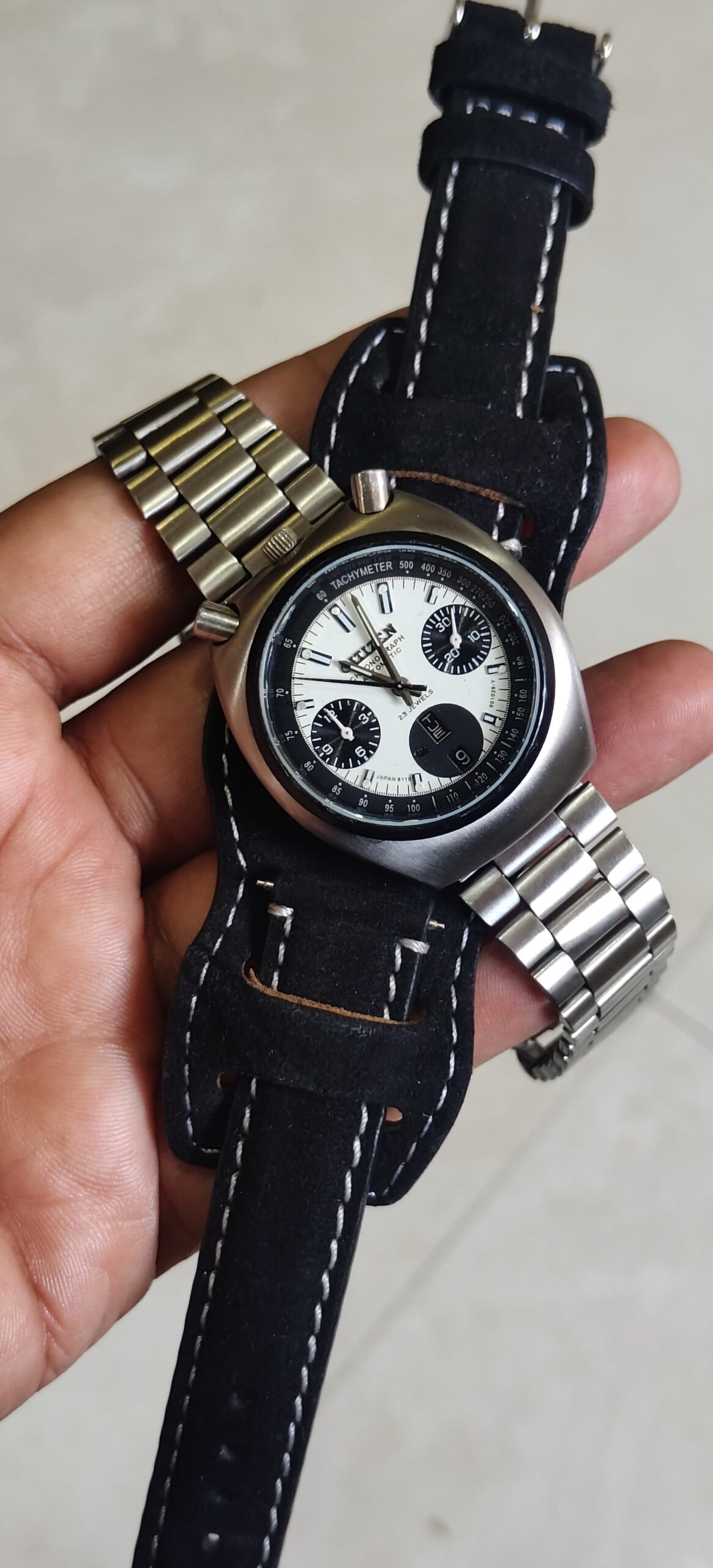 CITIZEN BULLHEAD CHRONOGRAPH AKA PANDA MODEL