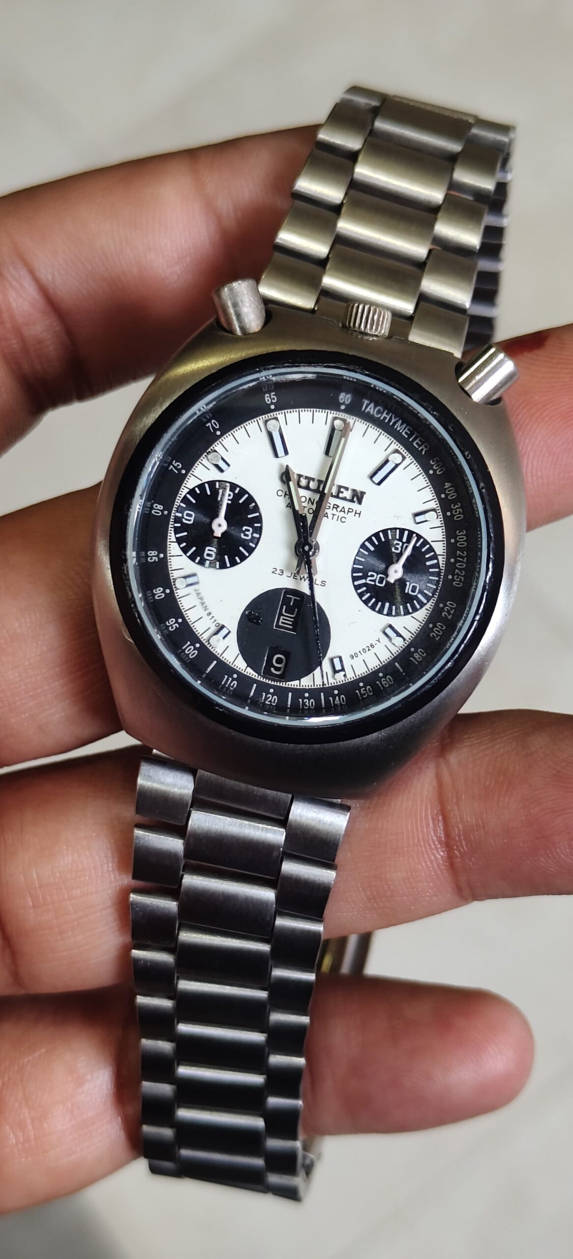 CITIZEN BULLHEAD CHRONOGRAPH AKA PANDA MODEL - Image 4