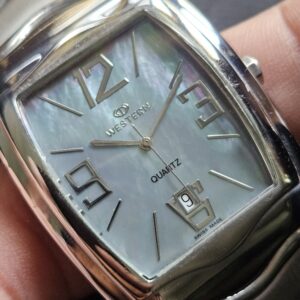 Western Swiss quartz mens watch
