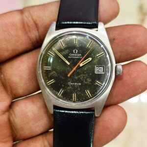 Rare Vintage Omega Automatic – Rare Black Dial