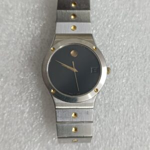 Movado Quartz with Sunburst black