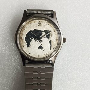 HMT Air India Quartz with World Map