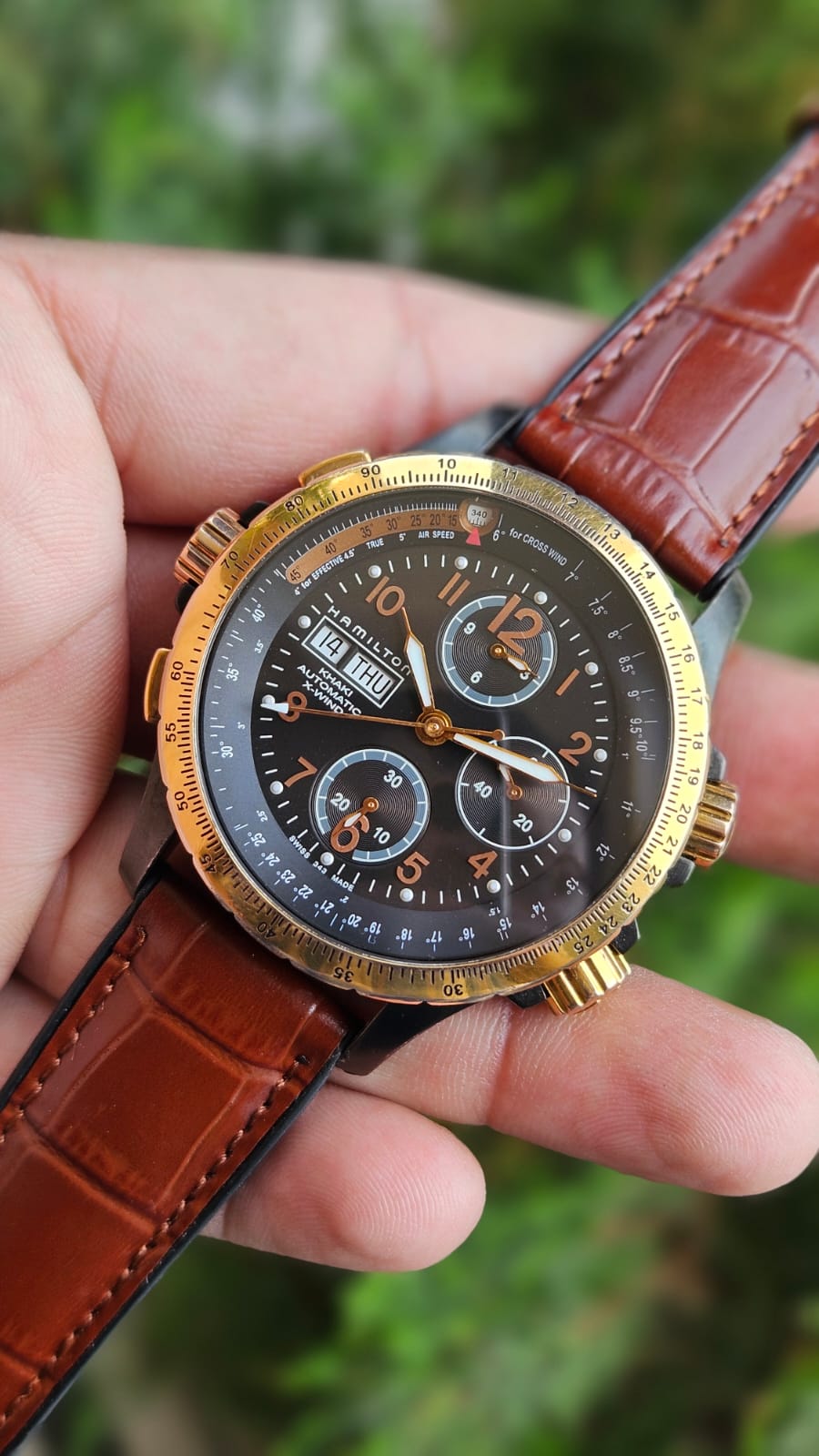 Hamilton Khaki Aviation X-Wind Automatic Chronograph - Image 6