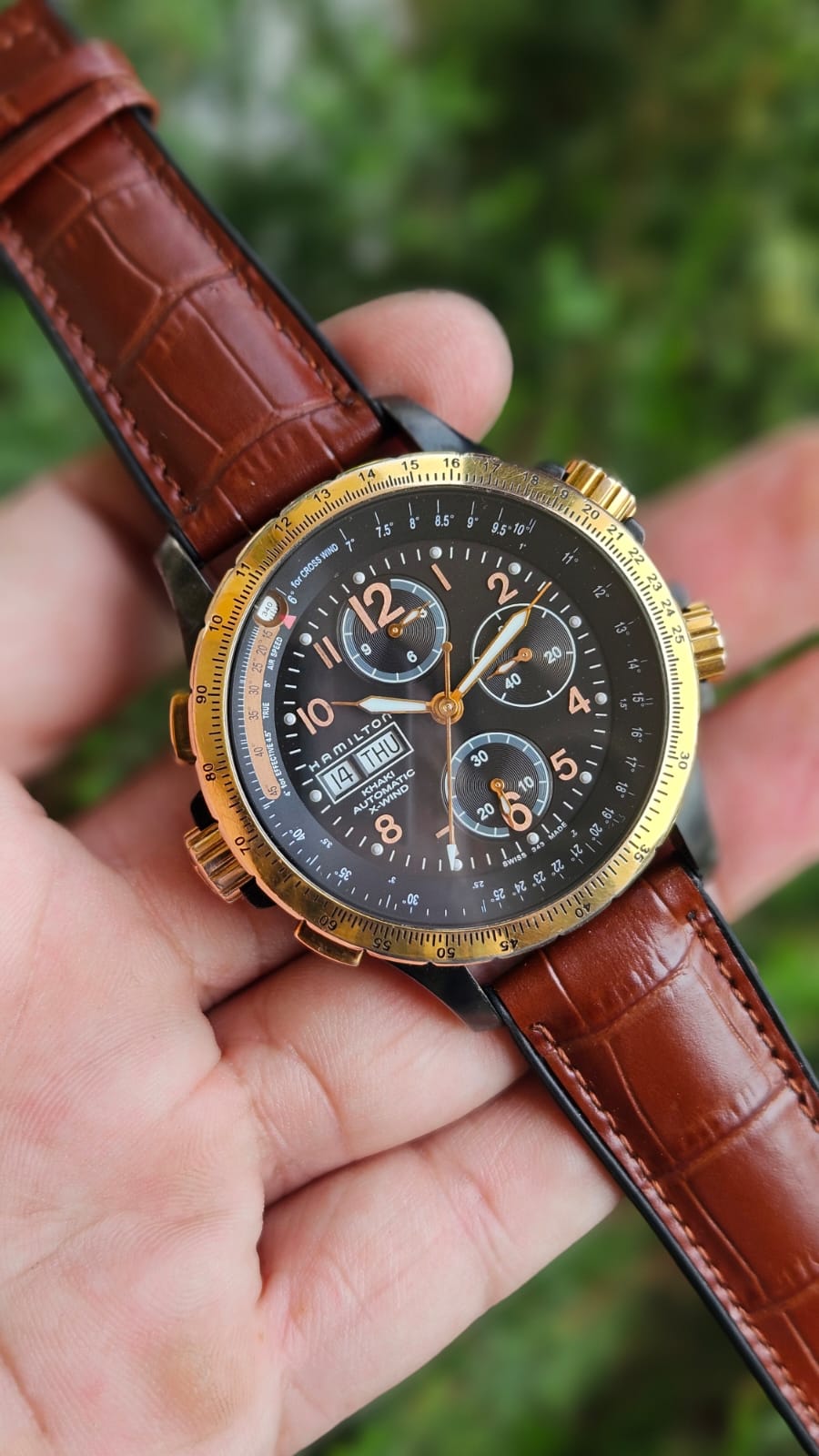 Hamilton Khaki Aviation X-Wind Automatic Chronograph - Image 7