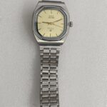 Vintage HMT Gautham Sunburst Golden Dial