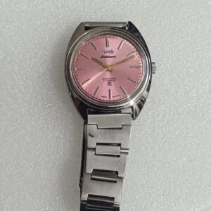 HMT Kohinoor Sunburst Pink Dial