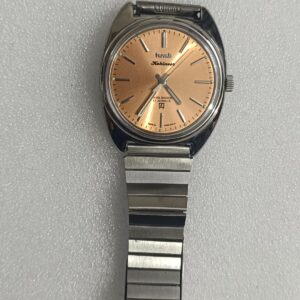 Kohinoor Mechanical Sunburst Orange Dial
