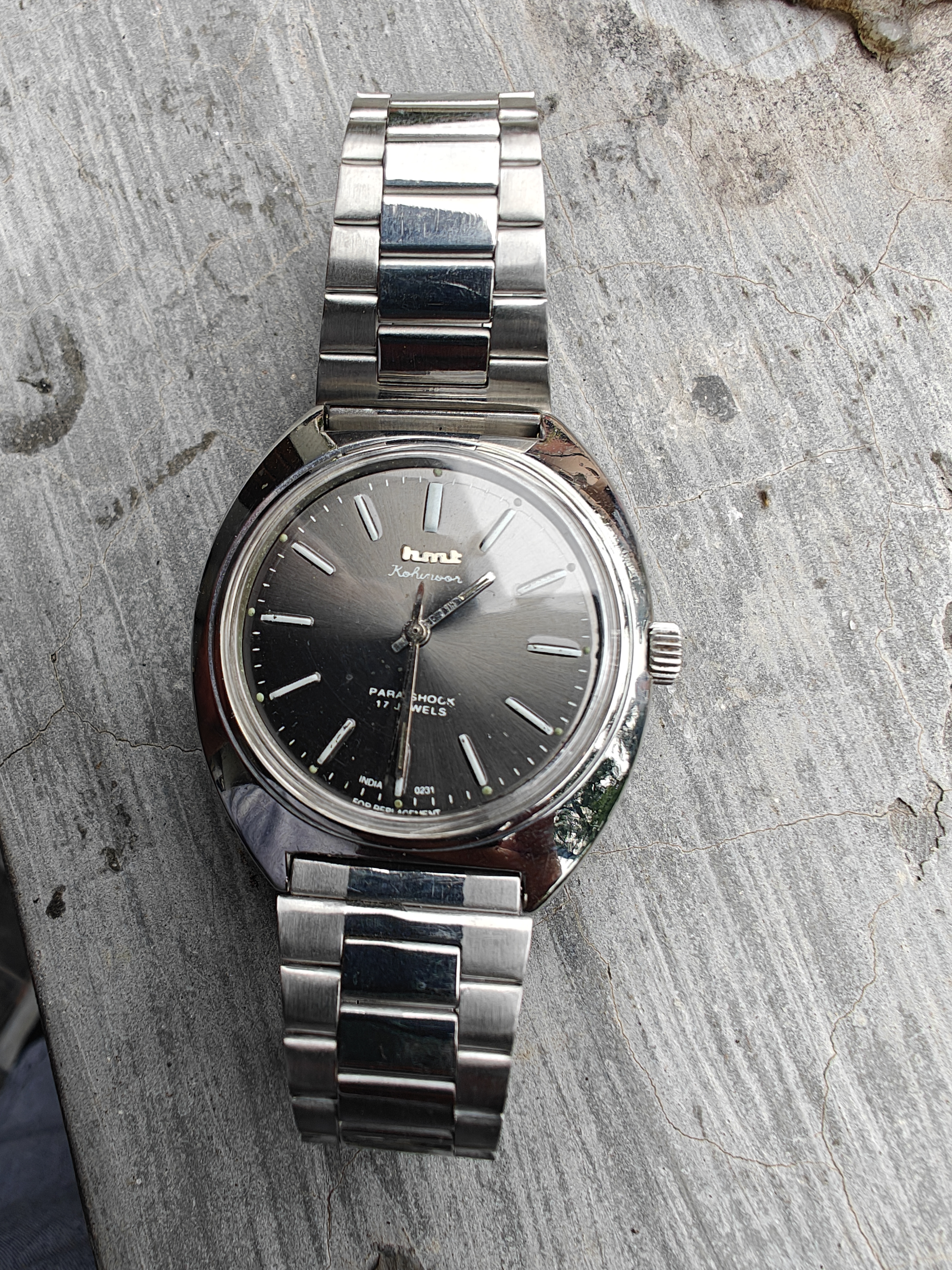 HMT Kohinoor Hand Winding – Grey Dial