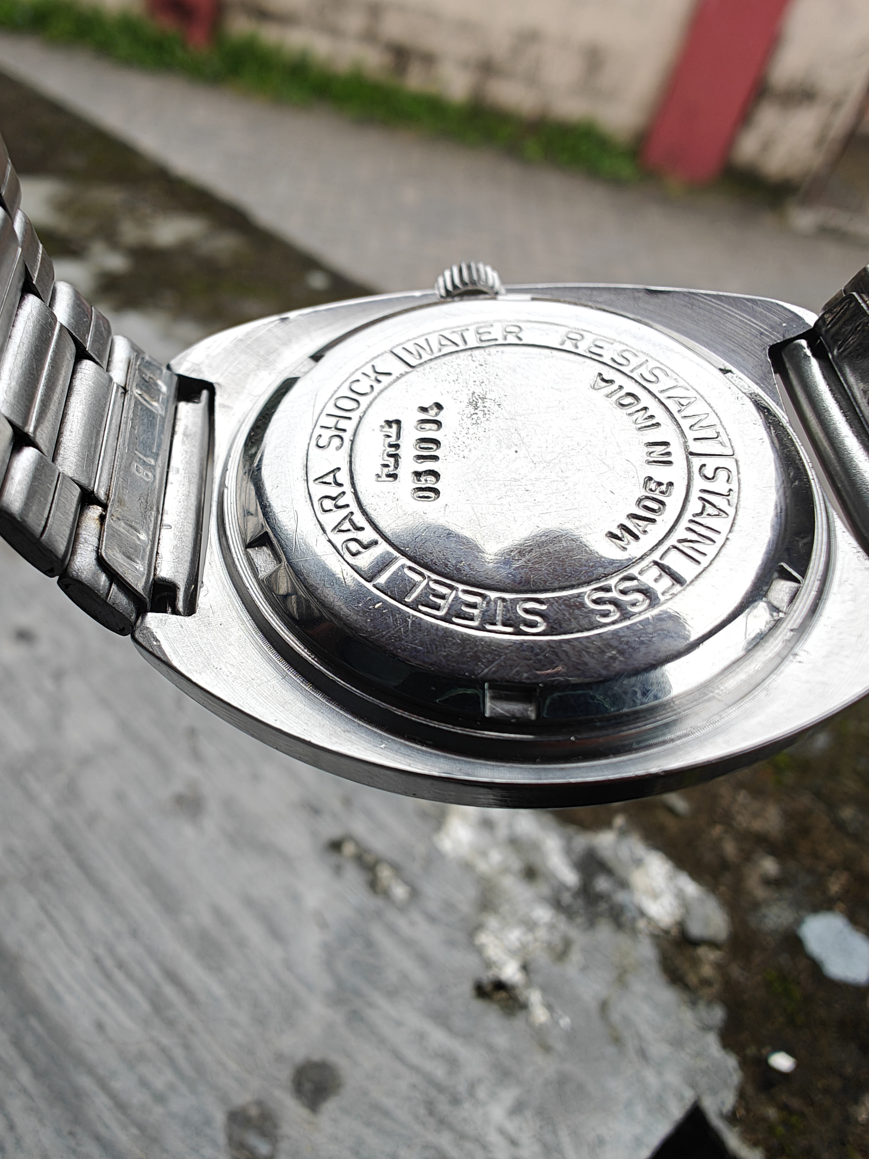 HMT Kohinoor Hand Winding – Grey Dial - Image 3