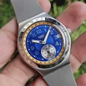 Vintage Swatch Swiss Made Watch blue dial