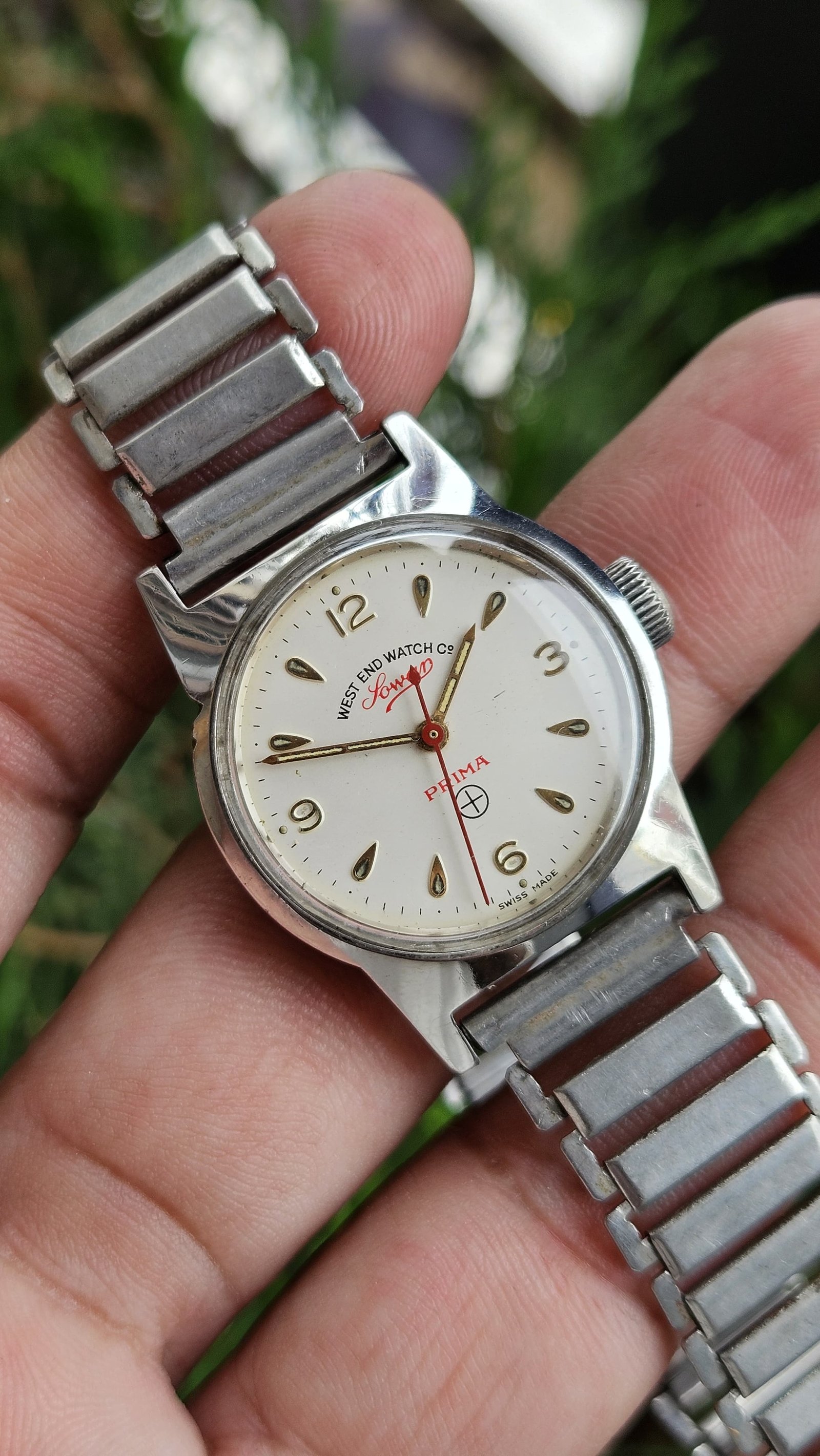 Vintage West End Sowar Hand-Winding Watch - Image 2
