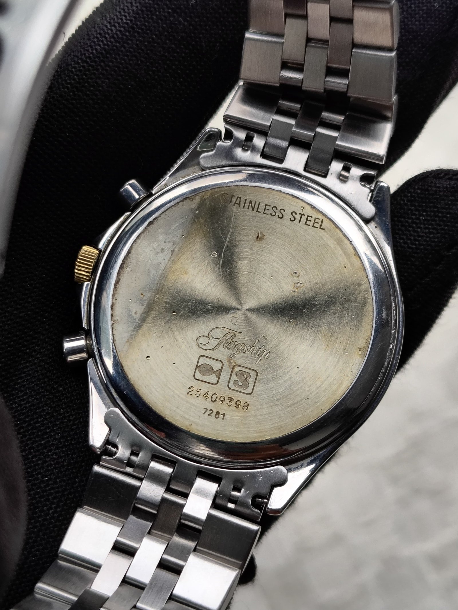 1995 Longines Flagship Chronograph Heritage Quartz Ref. 7281 - Image 4