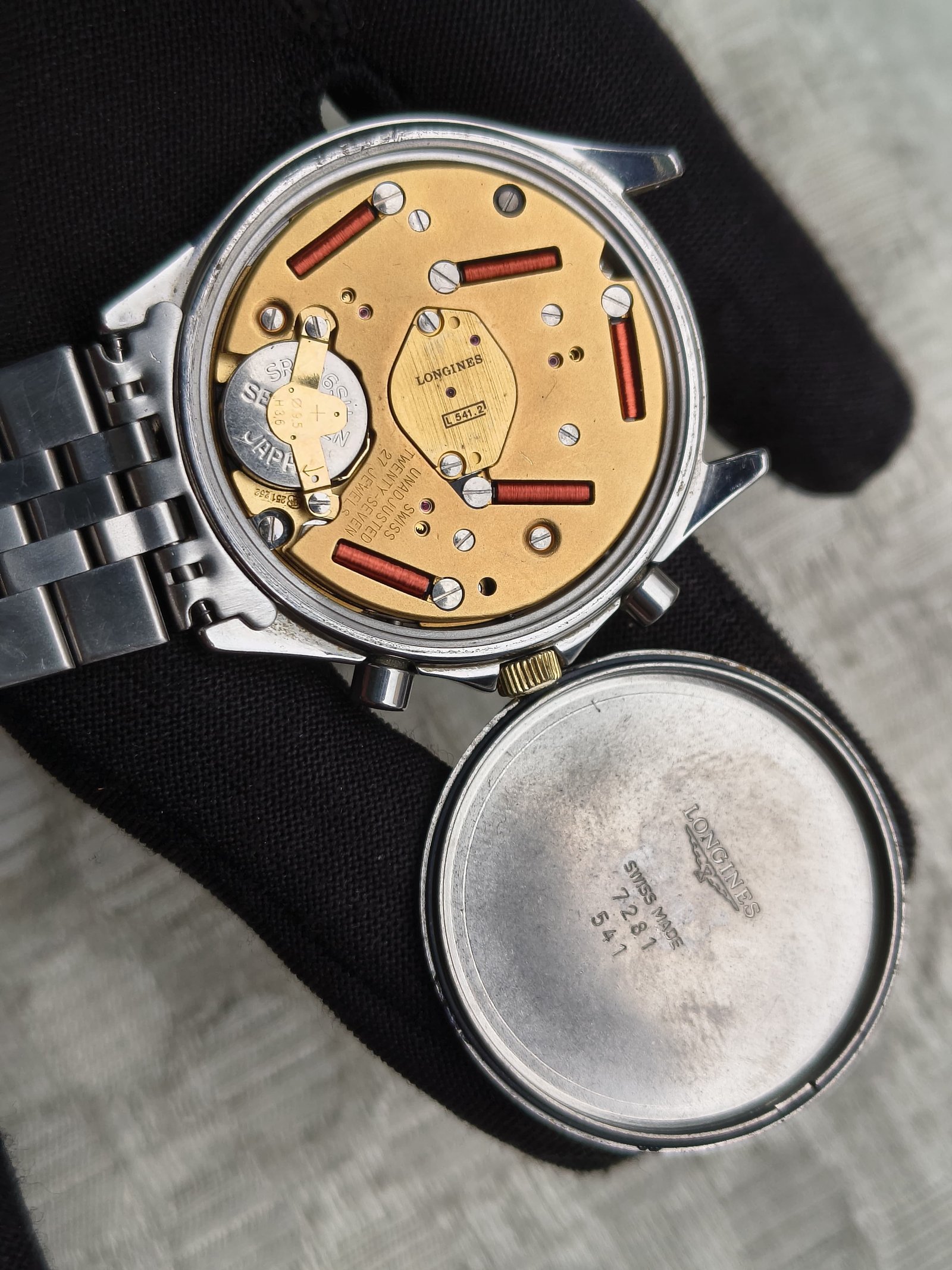 1995 Longines Flagship Chronograph Heritage Quartz Ref. 7281 - Image 6