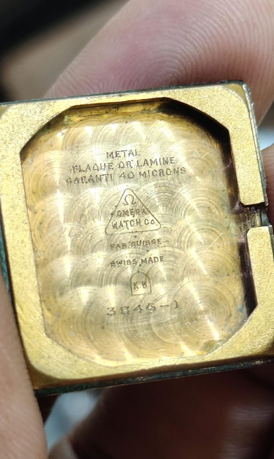 1956 VINTAGE OMEGA “TANK” ART DECO - Image 7