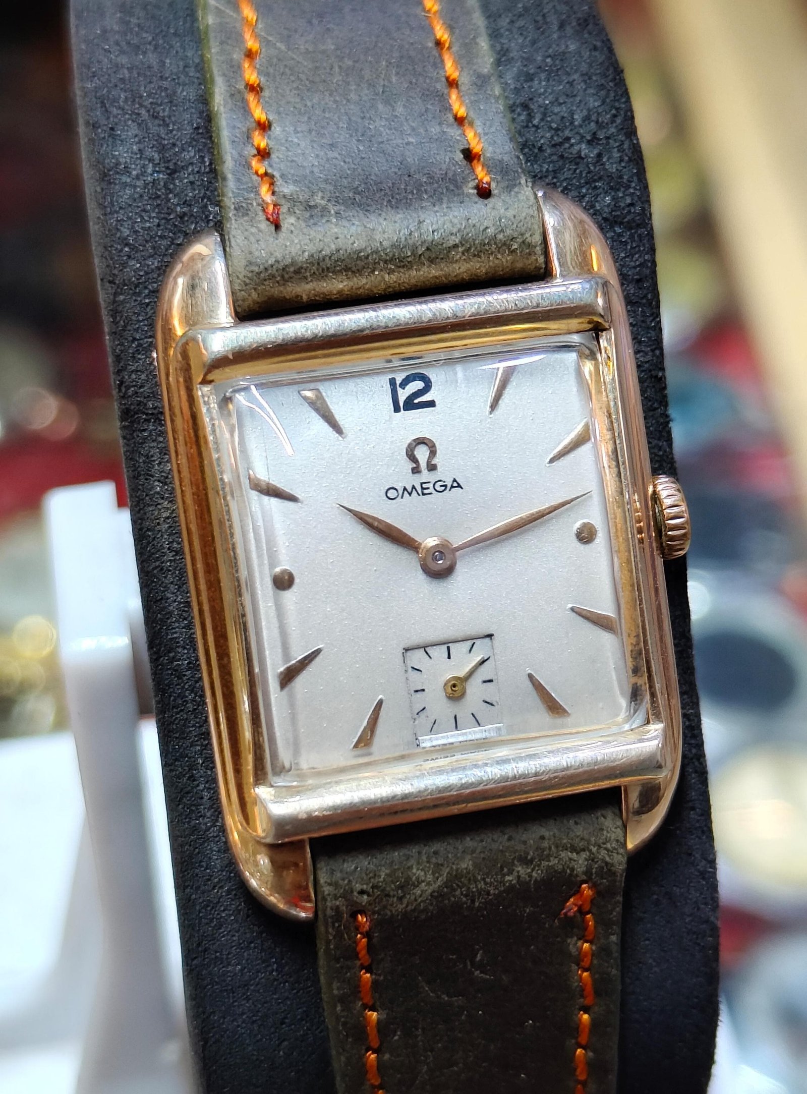 1956 VINTAGE OMEGA “TANK” ART DECO