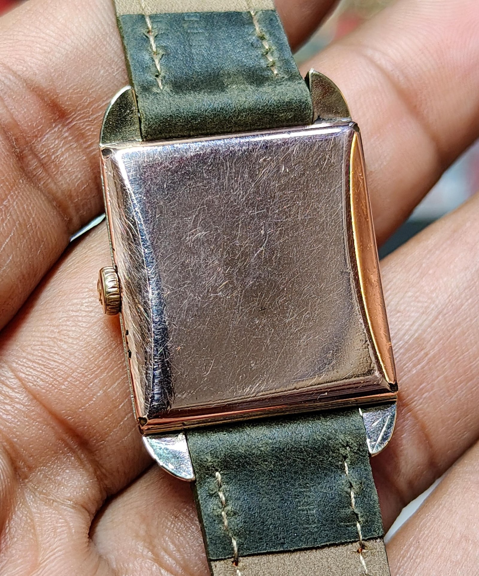 1956 VINTAGE OMEGA “TANK” ART DECO - Image 5