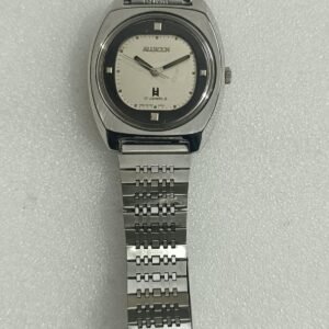 Vintage Allwyn Maroon and Silver Dial