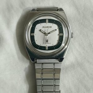 Allwyn Mechanical winding Black and White Dial